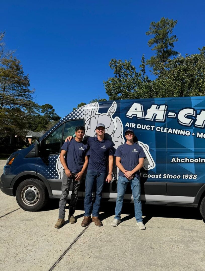 AH-CHOO crew on Gulf Coast marine service job